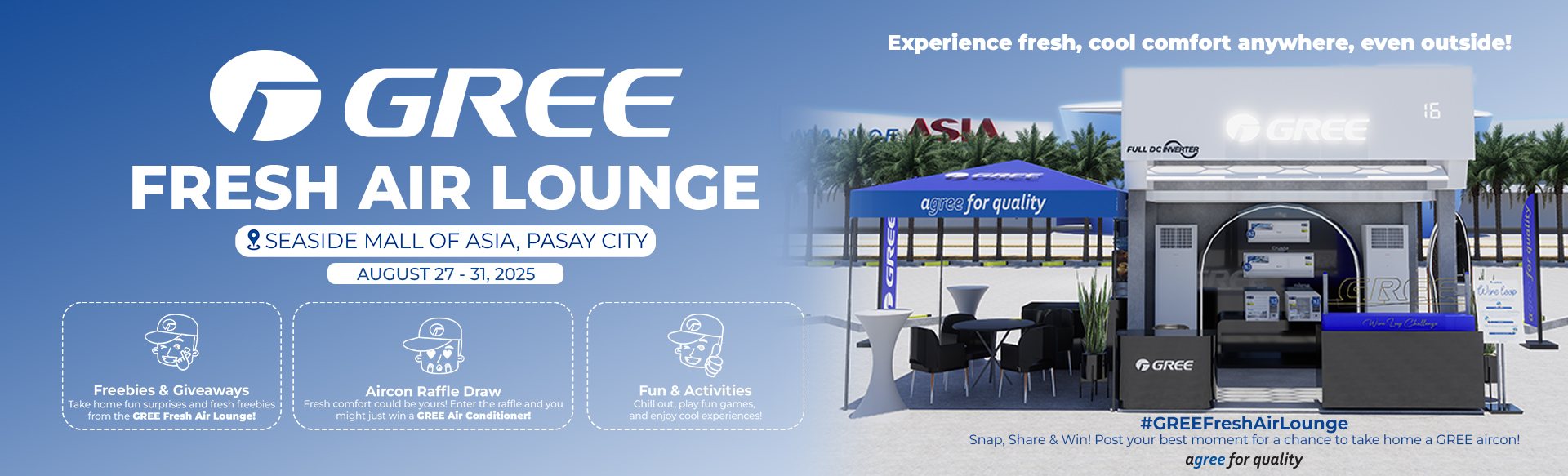GREE FRESH AIR LOUNGE